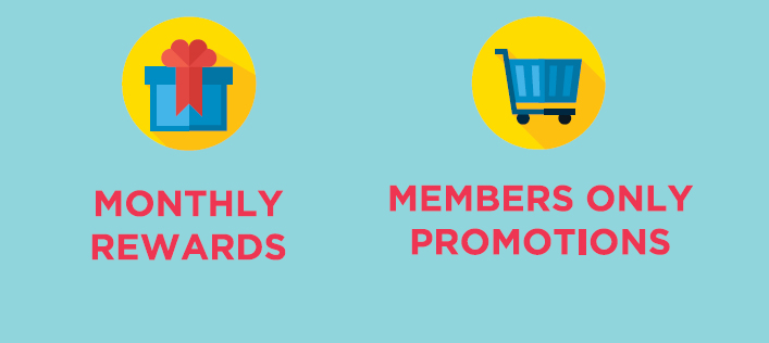 sunway pals benefits: monthly rewards, members only promotions