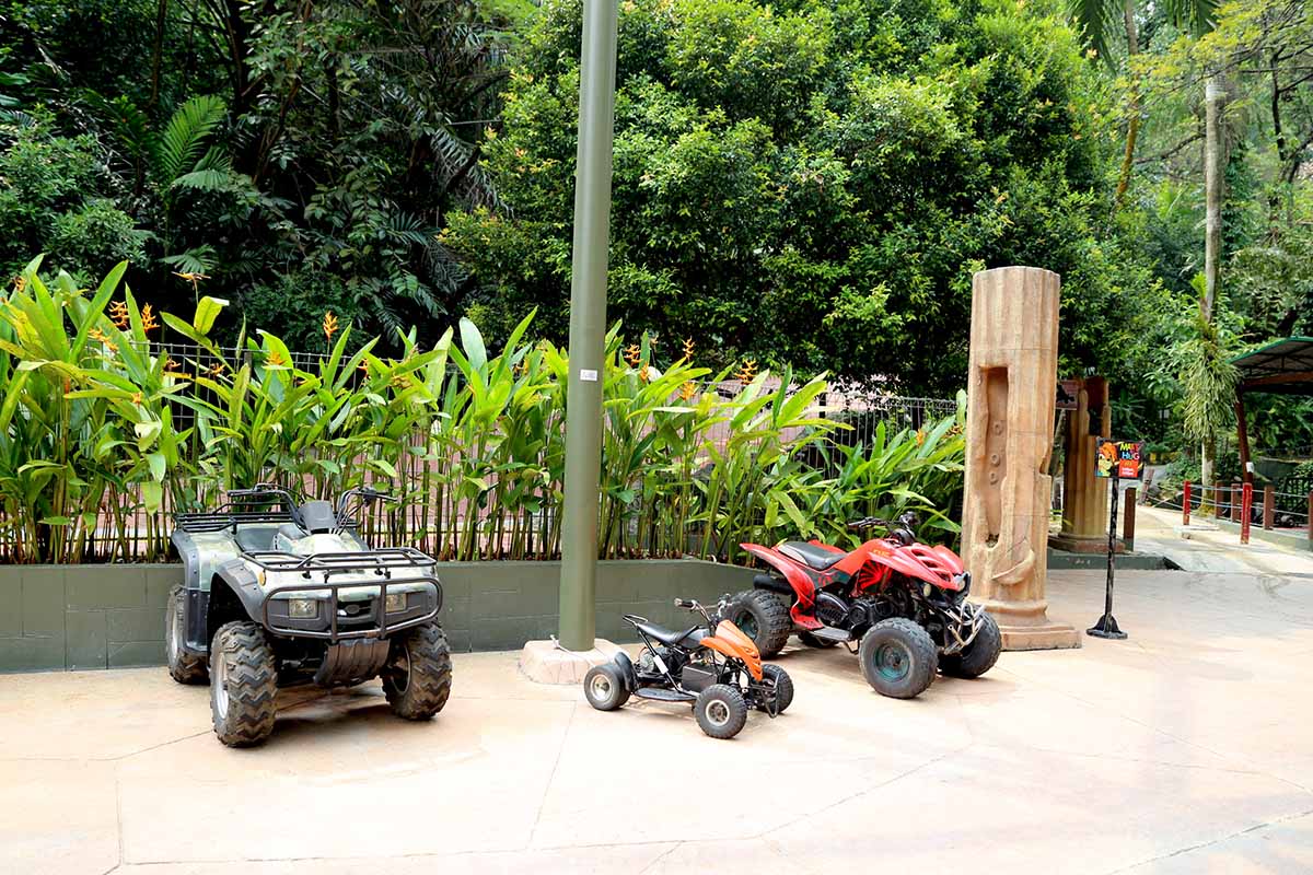 Take On Heart-pumping Challenges as You Conquer the Wild! Try our ATV, All-Terrain Vehicle rides to kick-start your Sunway Lagoon theme park adventures!