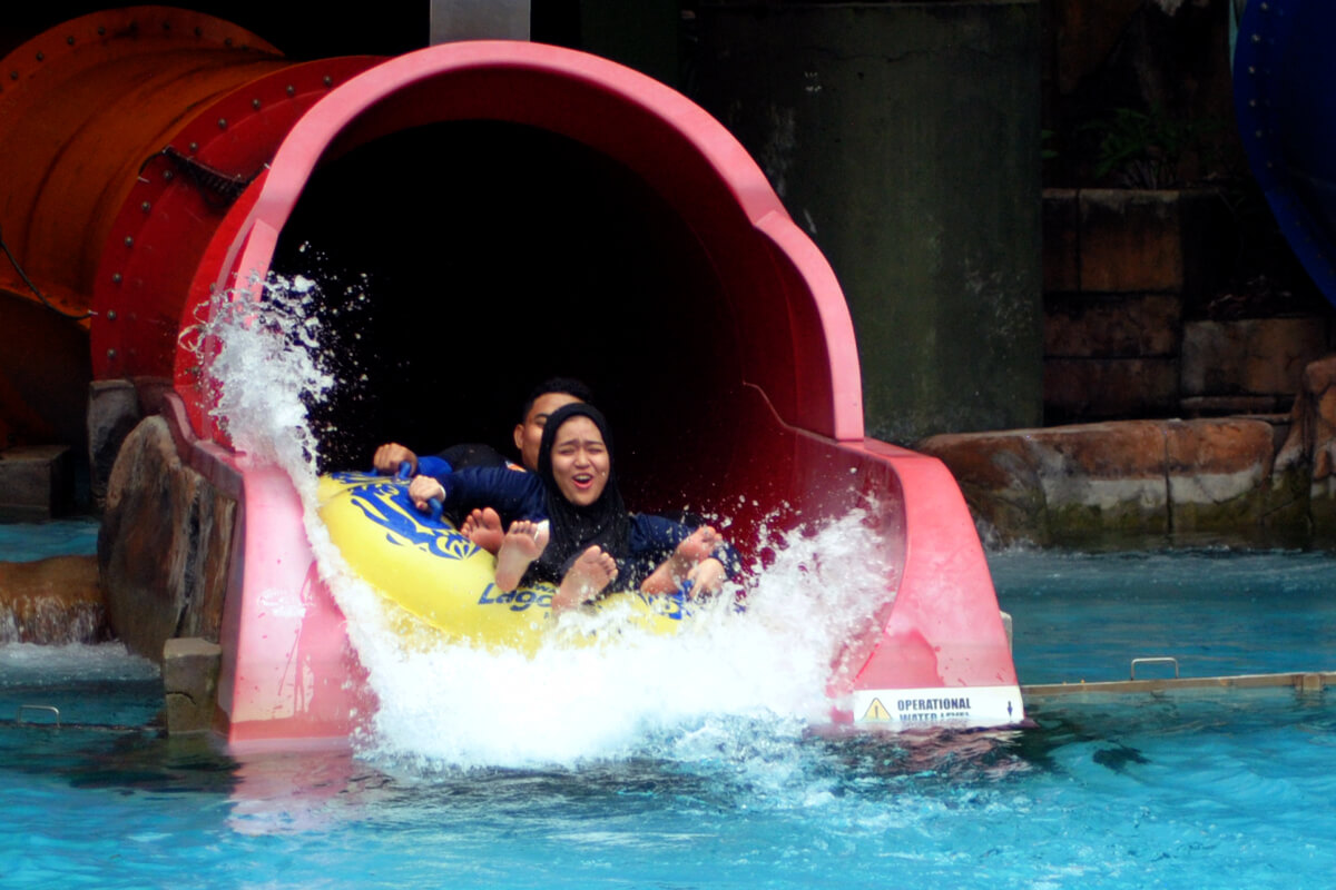 Scream your lungs down the way at Primeval Sunway Lagoon