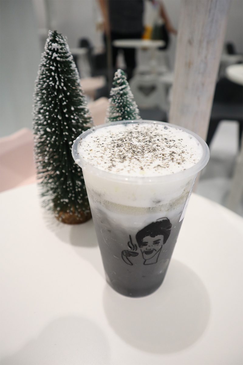 Don’t Yell at Me - The Black Sesame milk tastes as good as it looks