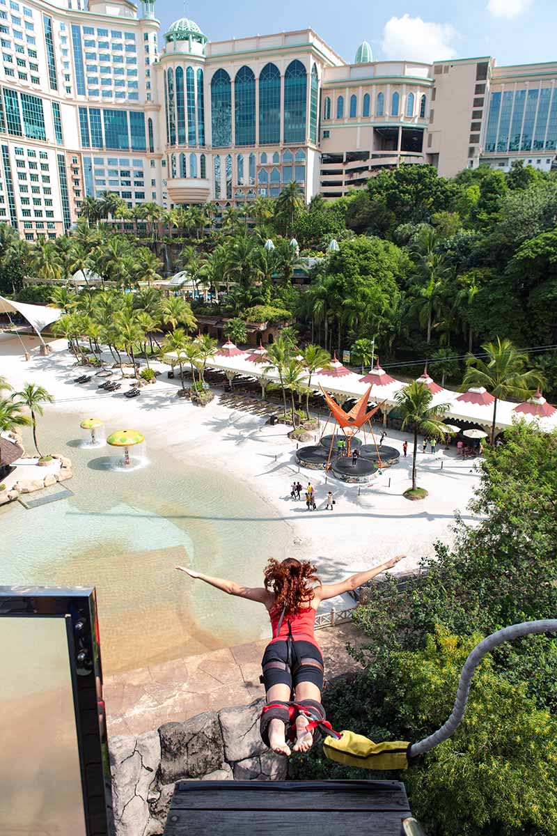 Bungee Jump With a Spectacular View at Sunway Lagoon!