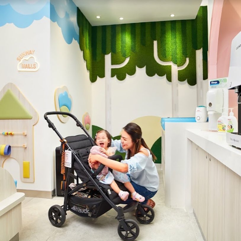 sunway pyramid - Our Baby Room consist of huge spaces with modern amenities.