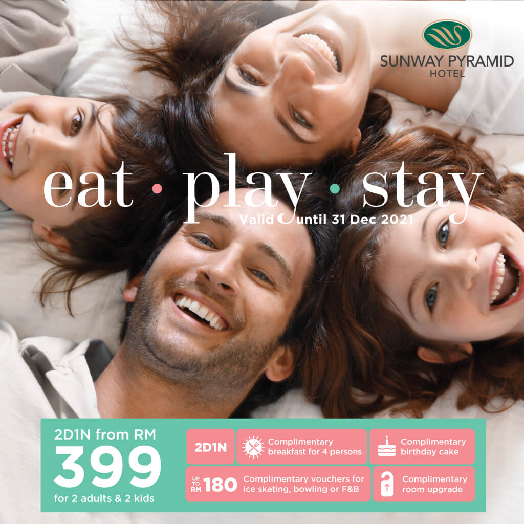 sunway pyramid hotel - eat, play and stay package