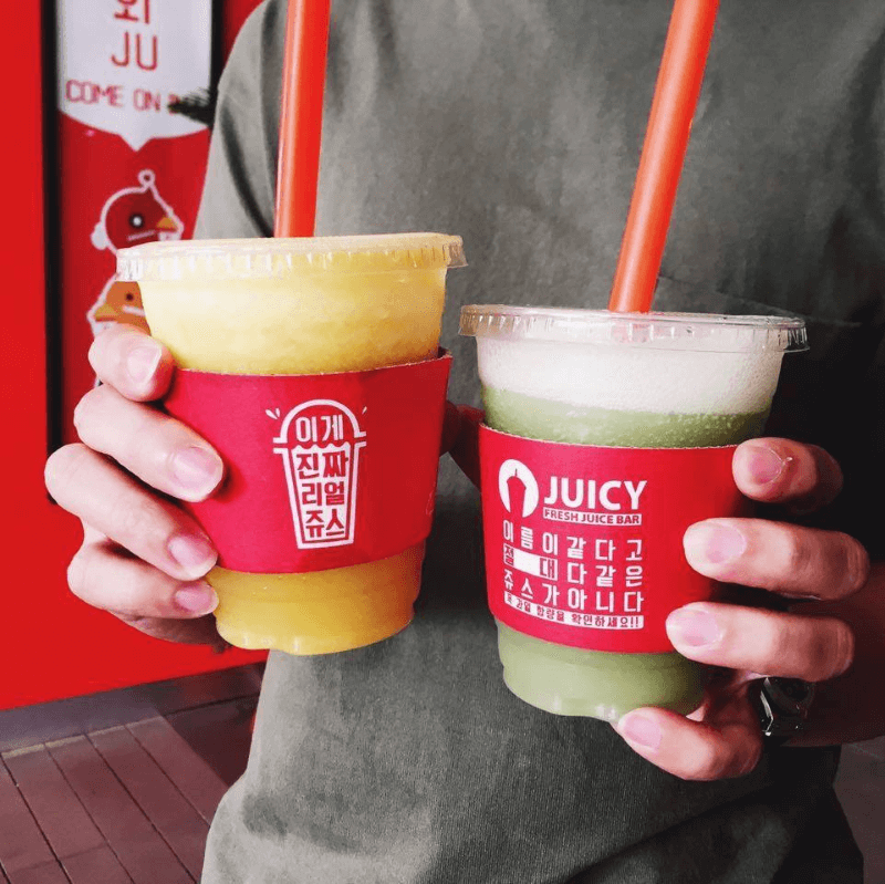 With JUICY Fresh Juice Bar, juicing every day won’t cost you a bomb anymore! Get your fresh tasty fruity juice fix at an affordable price at this number #1 Korean juice brand today!