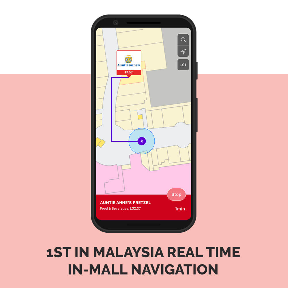 sunway pyramid - In-Mall Navigation Made Easy! 1st in Malaysia real time in-mall navigation