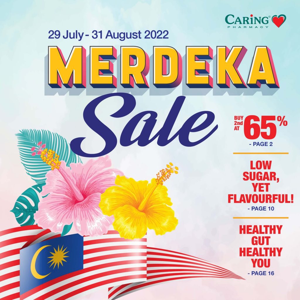 Caring Pharmacy Merdeka Sale