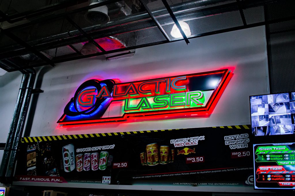 Malaysia’s largest and longest running laser tag arena – Galactic Laser.