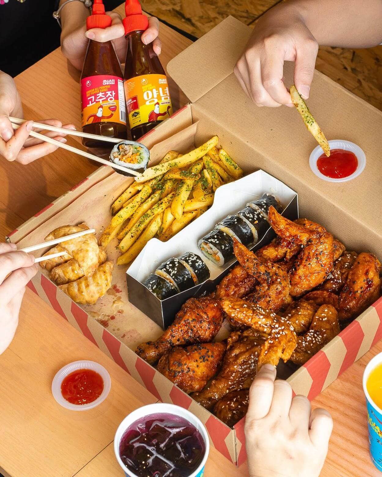 Can’t travel to Korea? Jinjja Chicken brings Korean street food to you – in a delicious box! Jinjja Chicken