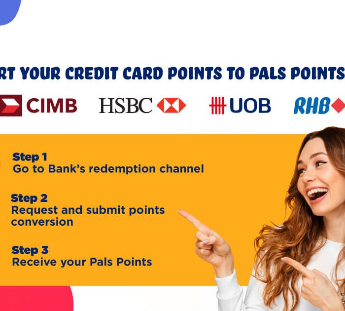 Convert Your Credit Card Points to Sunway Pals Points