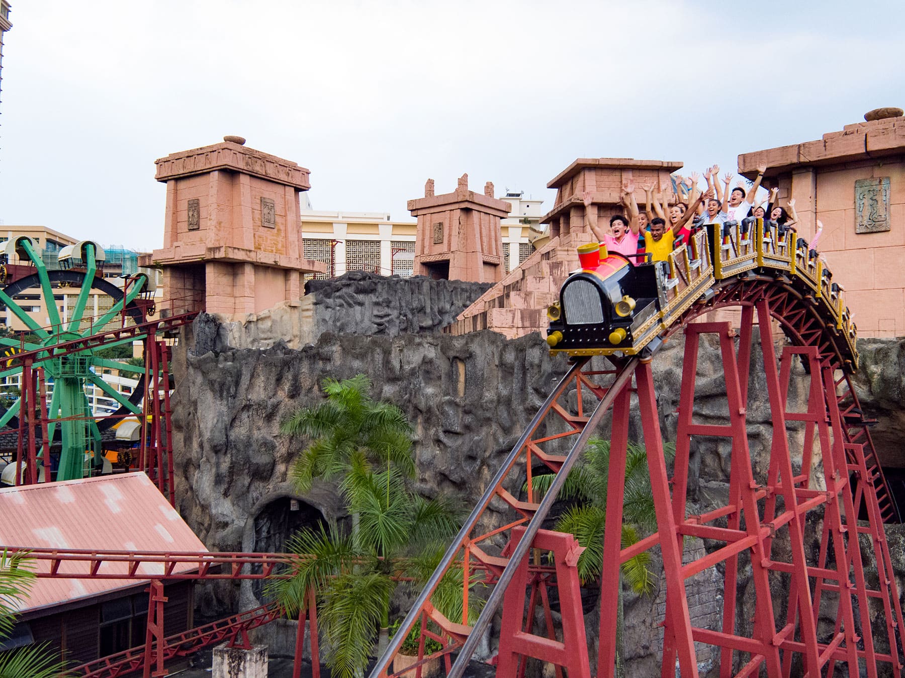 Sunway Lagoon Theme Park - It’s not a holiday well-spent until you’ve gone for a spin on the good ol’ roller coaster.