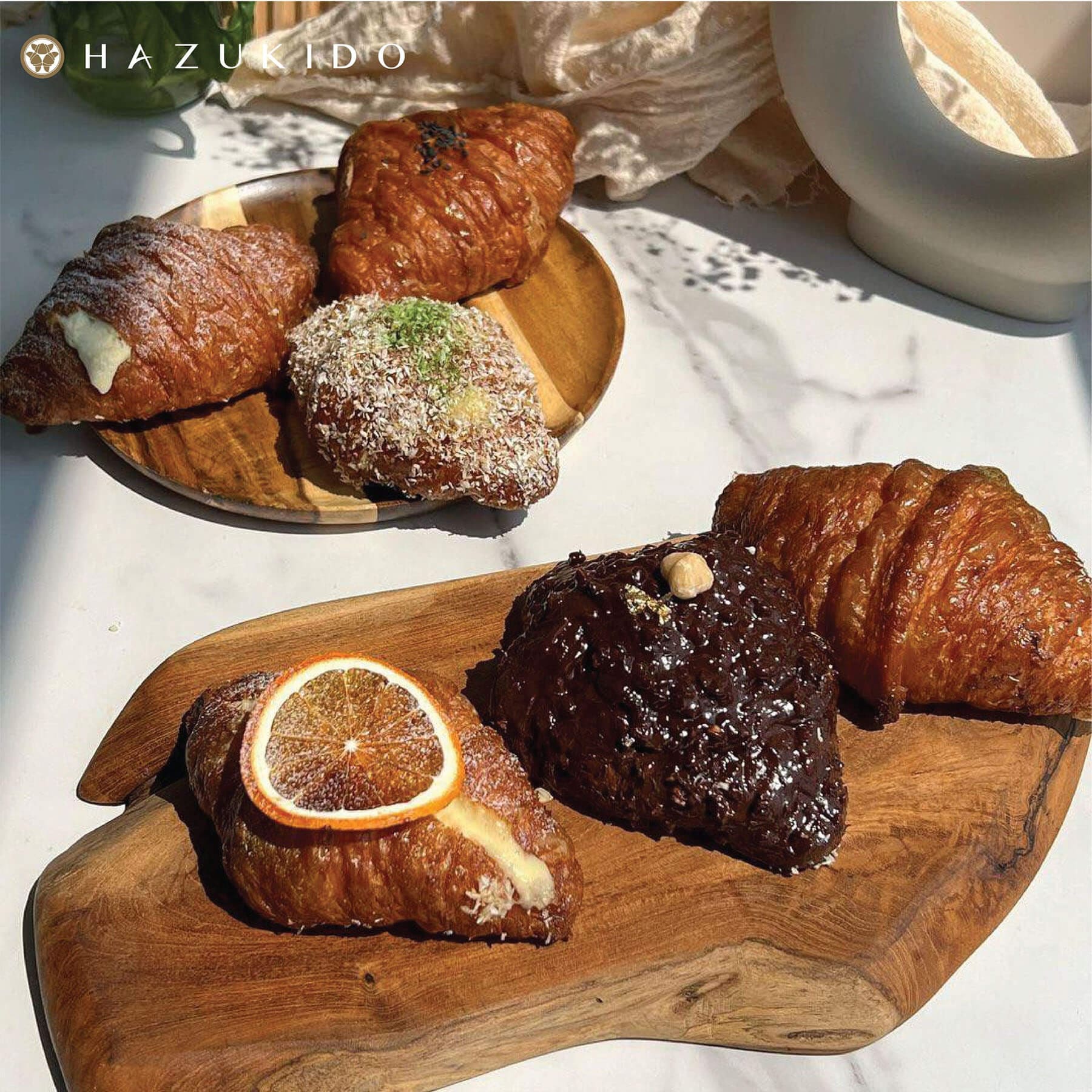Introducing a Japanese twist to the classic French pastry, Hazukido is where cultures meet.