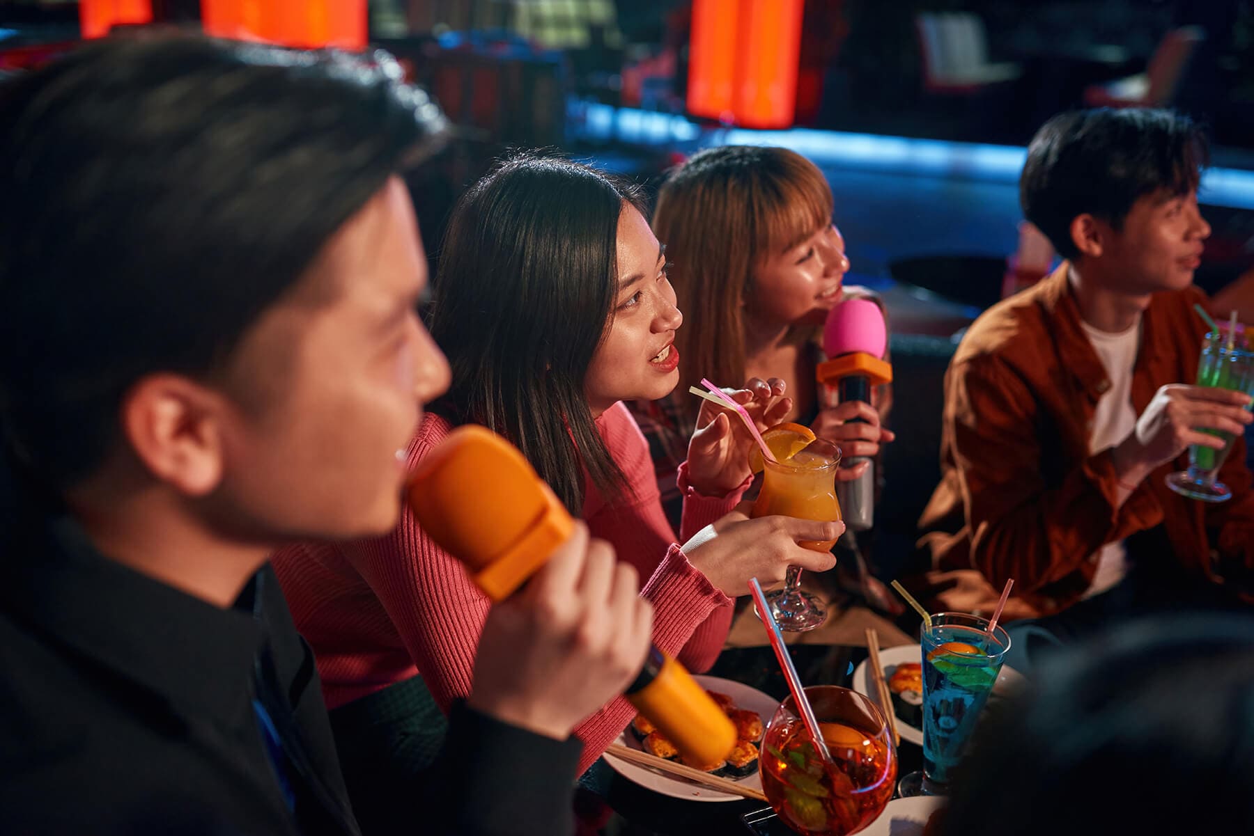 Sing your heart out to your favourite tunes at Aloha Karaoke & Cafe!