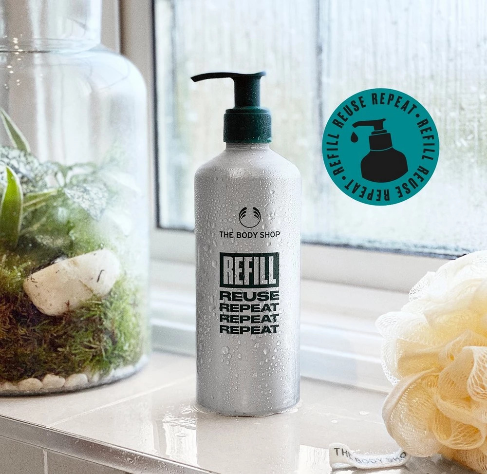 he Body Shop launches a refill revolution – empowering people to embrace the circular economy and help eliminate waste.