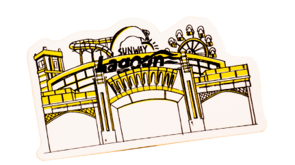 Sunway Lagoon sticker