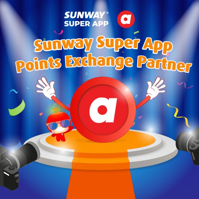Sunway Super App Points Exchange Partner