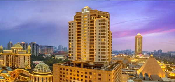 Sunway Pyramid Hotel makes up one of the three hotels within Sunway City Kuala Lumpur, offering four-star accommodations in Kuala Lumpur alongside choice destinations all seamlessly connected to the hotel.