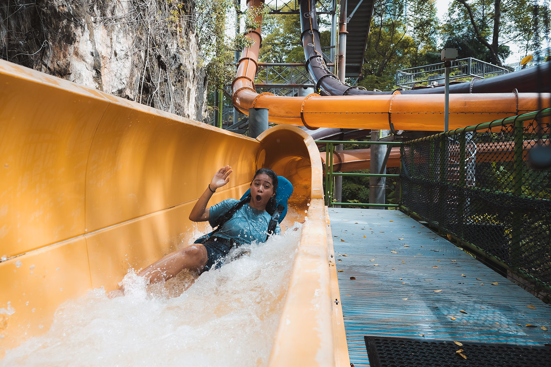 Conquer your fear of free-falling with Sunway Lagoon’s Monsoon 360!