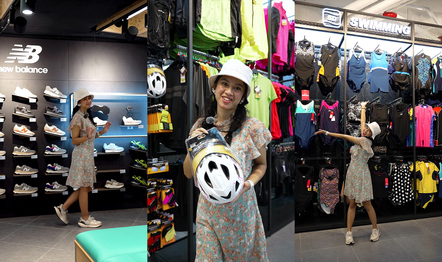 Gear up for training and pick up your sports attire from a range of activewear shops in Sunway Pyramid such as JD Sports