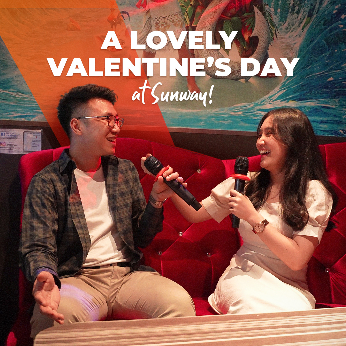 Love is in the Air at Sunway City Kuala Lumpur!