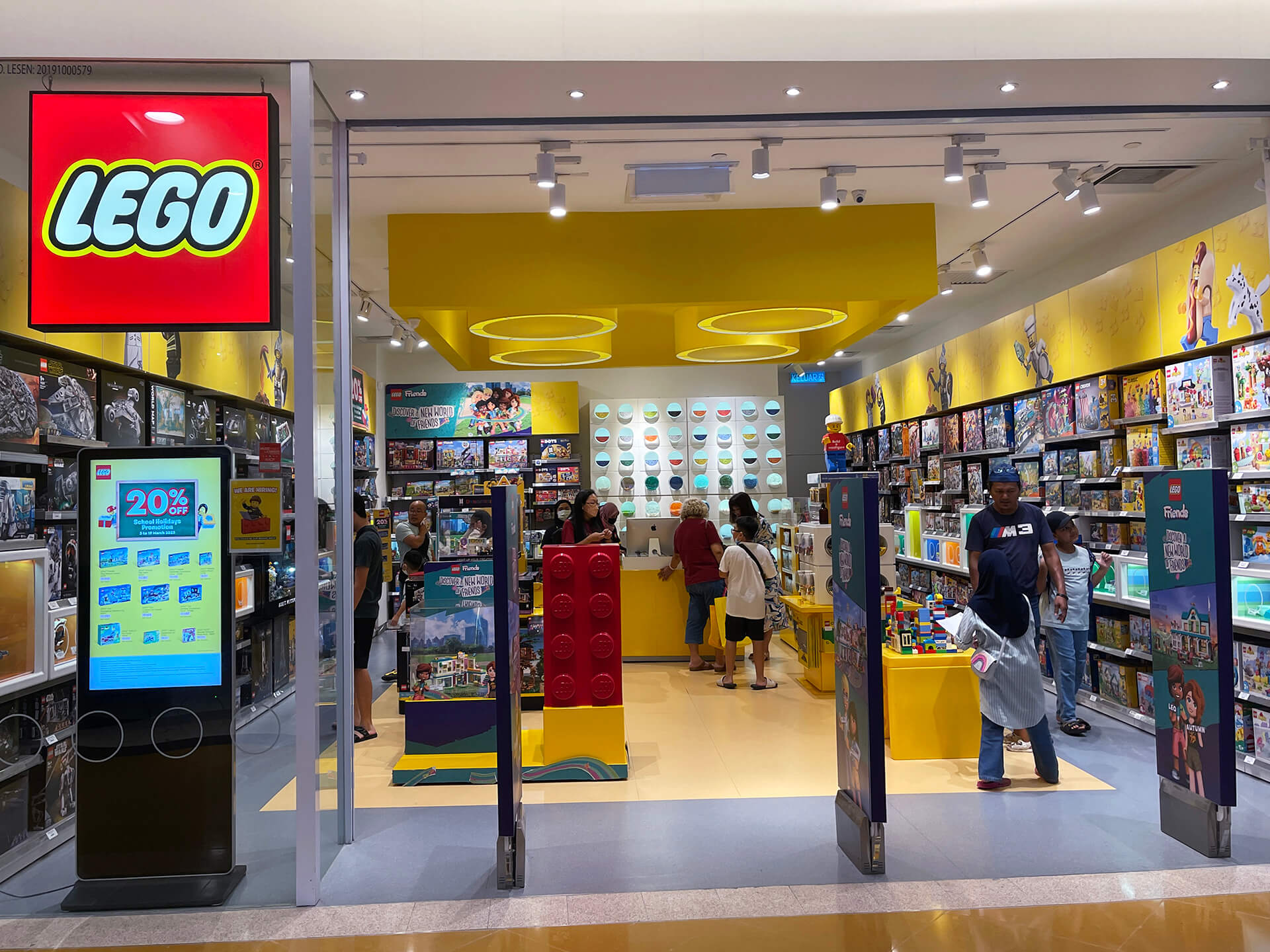 Every child’s dream store – LEGO.