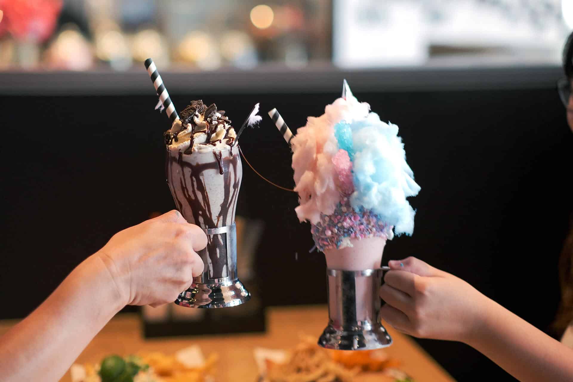 Sweeten up the occasion with these shakes from Black Tap Craft Burgers & Shakes.