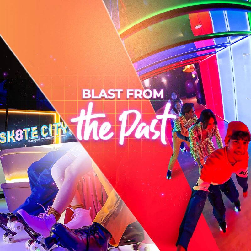 A new roller skating rink in town? Head on over to Sk8te City at Sunway Putra Mall for a nostalgic trip back to the ‘80s and party til’ you drop with your besties!