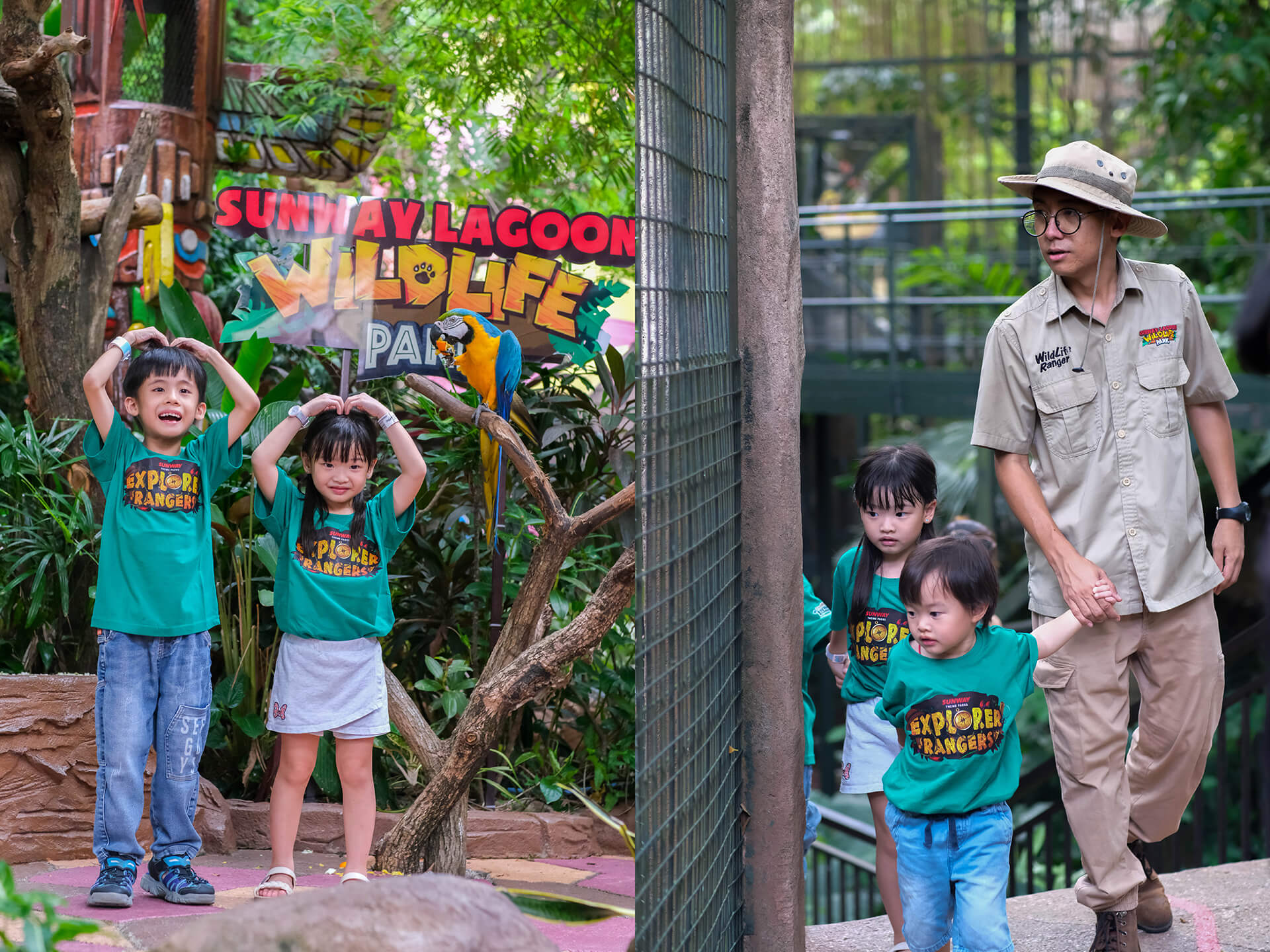 Let our experienced rangers bring your little ones around!