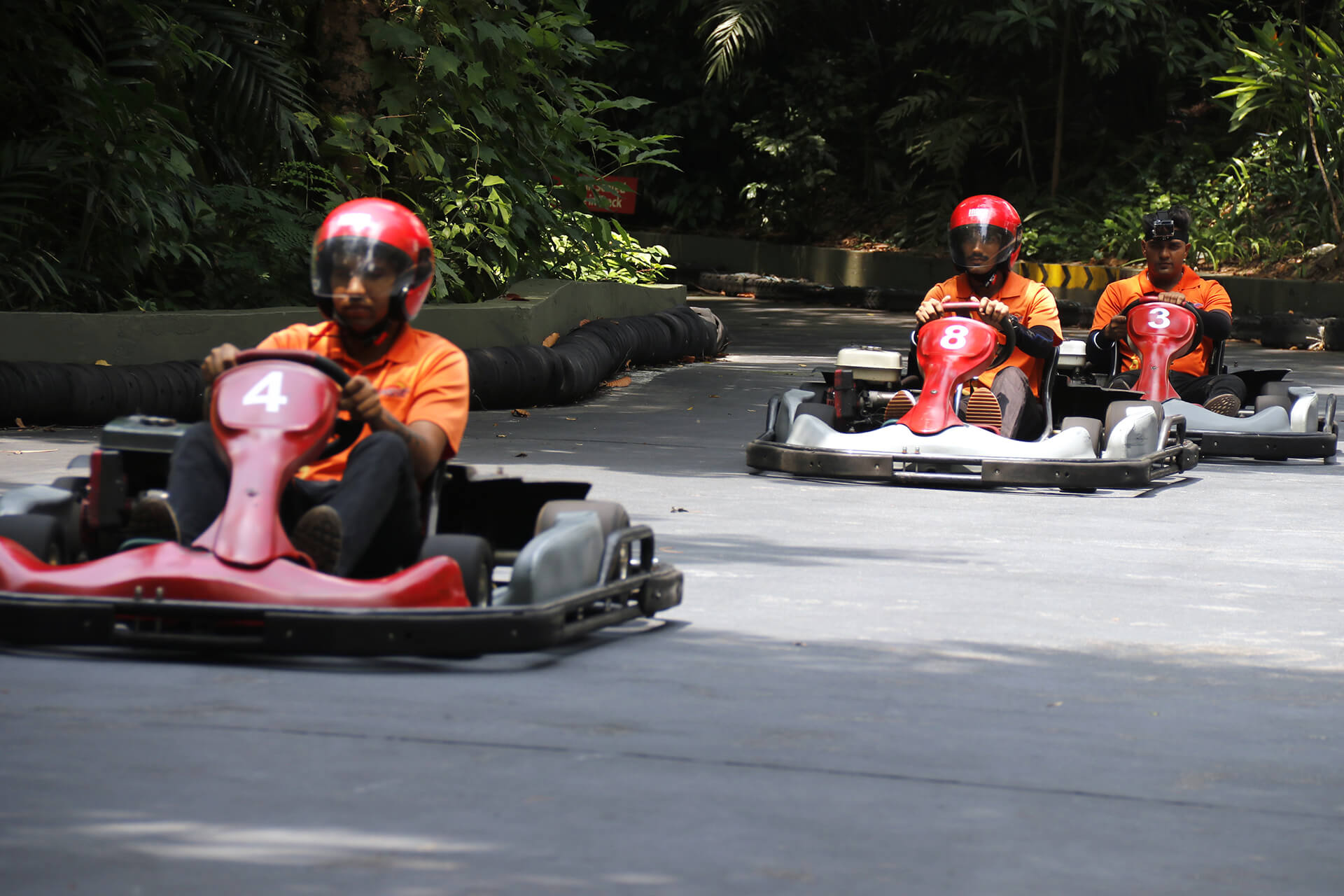 Put on your racer hat and let ‘em feast on your dust! on the Go Karts at X Park, Sunway Lagoon.