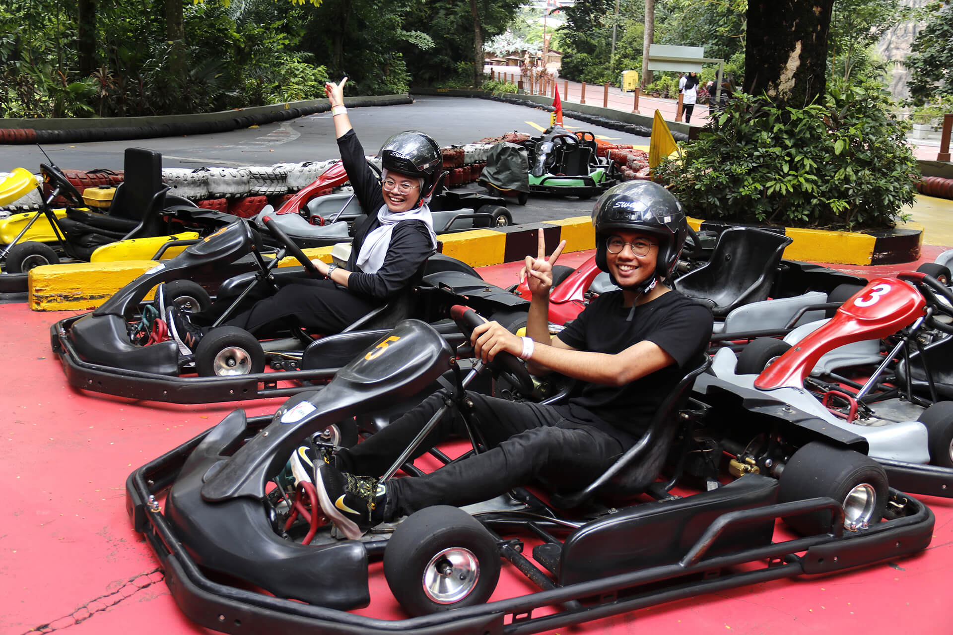 Set off on your own Marvel-esque journey with Go Karts at X Park, Sunway Lagoon
