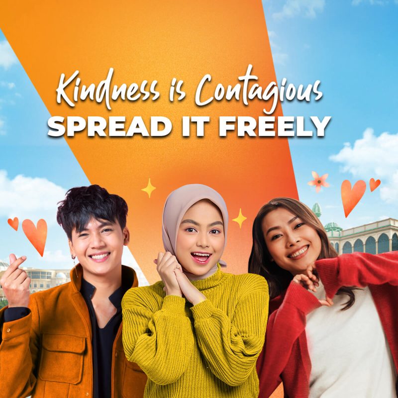 Join us in making the world a better place, one kind gesture at a time, at Sunway City Kuala Lumpur! Kindness, like a boomerang, always returns.