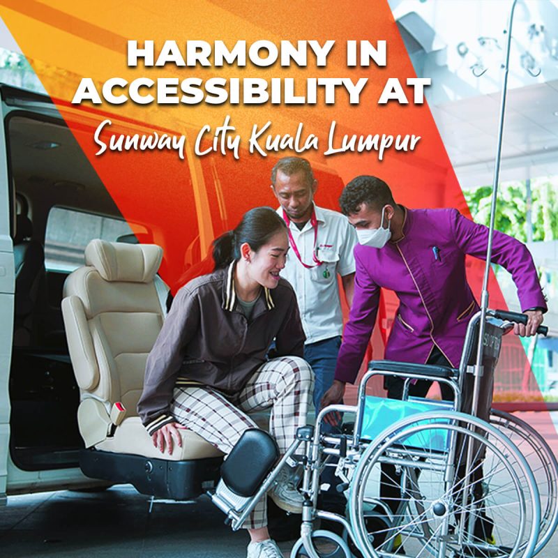Happy International Day of People with Disabilities! From wheelchairs for rent to accessible walkways and ramps – SCKL is equipped with OKU-friendly amenities!