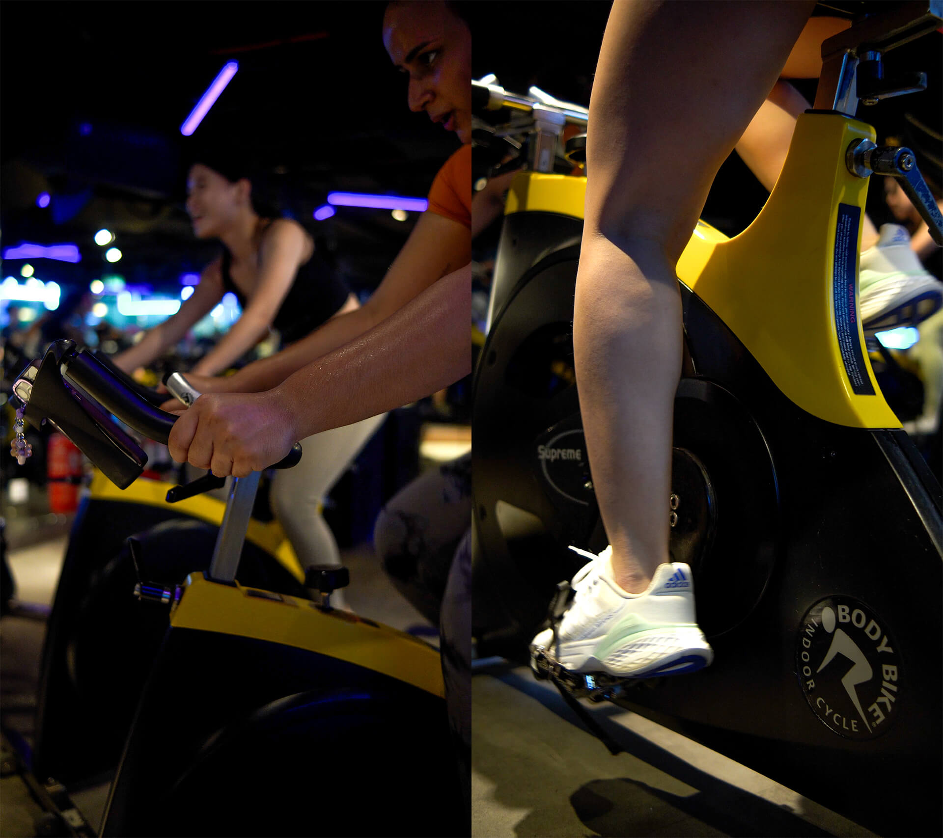 Spinning isn't just a cardiovascular workout - Work on those hamstrings!